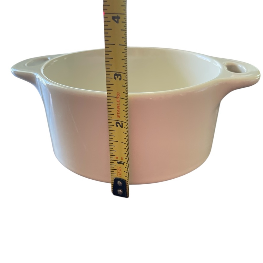 Brocc Your Body Mini Round Ceramic Cocotte Set of 2 NIB - Picture 13 of 14
